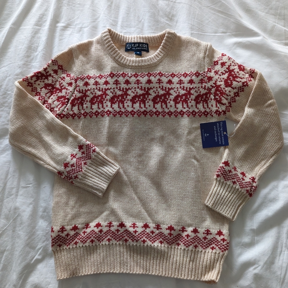 Euc sold out kids KJP Holiday sweater